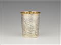An Augsburg parcel gilt silver beaker - image-2