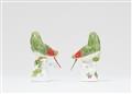 A pair of Meissen porcelain parrots - image-2