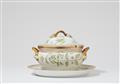 A large oval Royal Copenhagen Flora Danica tureen on stand - image-2