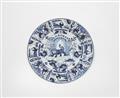 A Dutch Delft faience platter with Wanli-decor - image-1