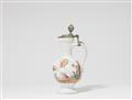 A Hanau faience jug with "hausmaler" decor - image-1