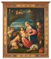 Giambattista da Ponte Bassano - Die heilige Familie mit Johannes und einem Engel - image-2
