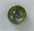 A spinach-green jade cover of a bowl. 18th/19th century - image-2