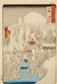 Utagawa Hiroshige - Das Haruna-Gebirge im Schnee - image-1