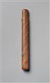 A bamboo veneer kiseruzutsu. Late 19th century - image-2