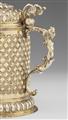 A Rostock museum-quality diamond pattern silver gilt tankard - image-2