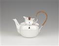 A Mid-Century Copenhagen silver teapot - image-1
