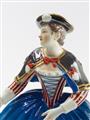 A museum quality Meissen porcelain pilgrim couple - image-4
