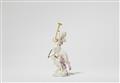 A Nymphenburg porcelain figure of Fama with a trumpet - image-1