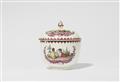 A Höchst porcelain tête à tête with motifs by Oettner - image-15