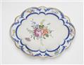 An oval Strasbourg faience platter from the dinner service for the cardinals of Rohan de Saverne - image-1