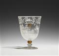 A museum quality rock crystal goblet with hunting motifs - image-2