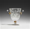 A museum quality rock crystal goblet with hunting motifs - image-1