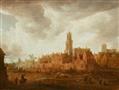 Frans de Momper, zugeschrieben - Ansicht von Antwerpen - image-1