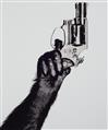 Albert Watson - Monkey with Gun, New York - image-1