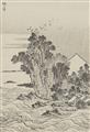 Katsushika Hokusai - Black and white illustrations from the album Fugaku hyakkei - image-19