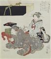 Kunisada Utagawa - Der Schauspieler Onoe Kikugorō III - image-1