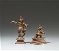 Two South Indian copper alloy figures of Bala Krishna. 18th/19th century - image-2