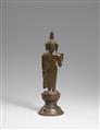 Stehender Buddha. Bronze. Sri Lanka. Späte Kandya-Zeit (1480-1815) - image-2