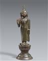 Stehender Buddha. Bronze. Sri Lanka. Späte Kandya-Zeit (1480-1815) - image-1