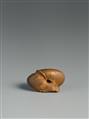 A good boxwood netsuke of a snail. 19th century - image-2
