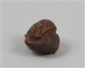 A good boxwood netsuke of a snail. 19th century - image-4