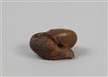 A good boxwood netsuke of a snail. 19th century - image-5