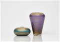 Zwei Vasen 'Sommersi oro'
Venini & C., Murano, Laura Diaz de Santillana, die Ausführungen 1985 und 1986. - image-1