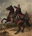 Wilhelm Camphausen - Emperor Wilhelm I on horseback - image-1