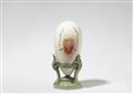 A decorative Sèvres porcelain egg - image-1