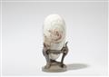 A decorative Sèvres porcelain egg, "Printemps" - image-2
