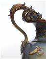 A rare set of three Berlin KPM porcelain "Urbino" vases - image-3