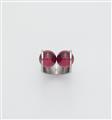 A German steel and synthetic ruby ring. - image-1