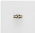 An Austrian Retro Style 14k gold and diamond ring. - image-1