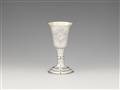 A small George II silver goblet - image-1