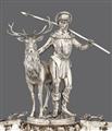 A magnificent Hanau silver hunting centrepiece - image-2