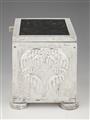 A rare silver and moss agate casket by Josef Hoffmann - image-4