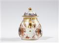 A Meissen porcelain teapot with two early landscape motifs - image-4