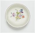 A Meissen porcelain dish from a dinner service with naturalistic flowers - image-2