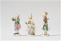 A Meissen porcelain figure of a boy with a dog and a flute - image-2