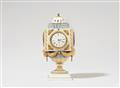 A Meissen porcelain column clock - image-1