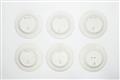 Six Royal Copenhagen porcelain dinner plates from a service with hunting motifs - image-2