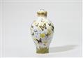 A Nymphenburg porcelain vase and cover with butterfly motifs - image-1
