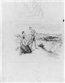 Max Liebermann - Vorn auf einem Hügel die Familie des Tierbudenbesitzers - image-1
