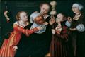 Lucas Cranach d. Ä., Nachfolge - HERKULES UND OMPHALE. - image-2