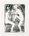 Otto Mueller - Zwei Mädchen mit Handspiegel (2) - image-2