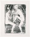 Otto Mueller - Zwei Mädchen mit Handspiegel (2) - image-1