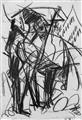 Ernst Ludwig Kirchner - Sitzender weiblicher Akt (Erna) - image-2