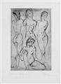 Wilhelm Lehmbruck - Vier Frauen (drei stehend, eine sitzend) - image-2