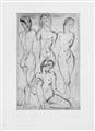 Wilhelm Lehmbruck - Vier Frauen (drei stehend, eine sitzend) - image-1